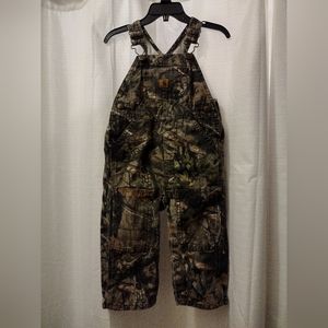 Carhartt 18mth mossy oak overalls